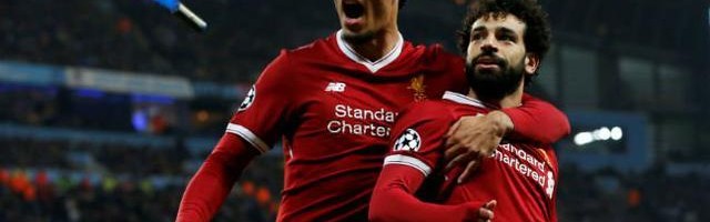  利物浦绝杀曼城登顶榜首，争冠格局愈发激烈